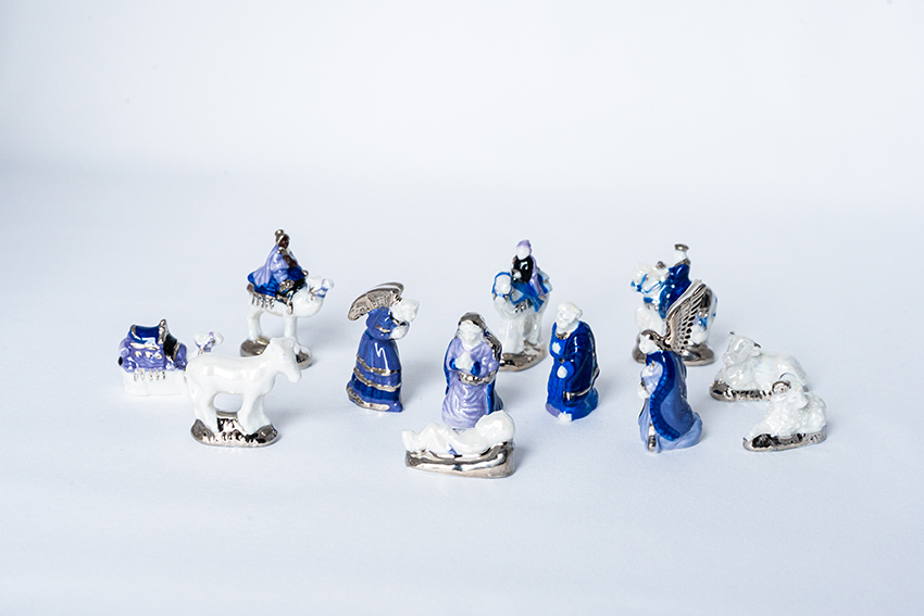 nativity feves set