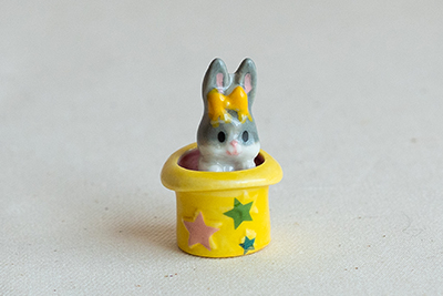 ウサギフェーヴセット_黄色2